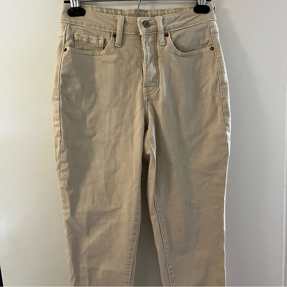 Old Navy | Cream O.G. Straight Leg Jeans